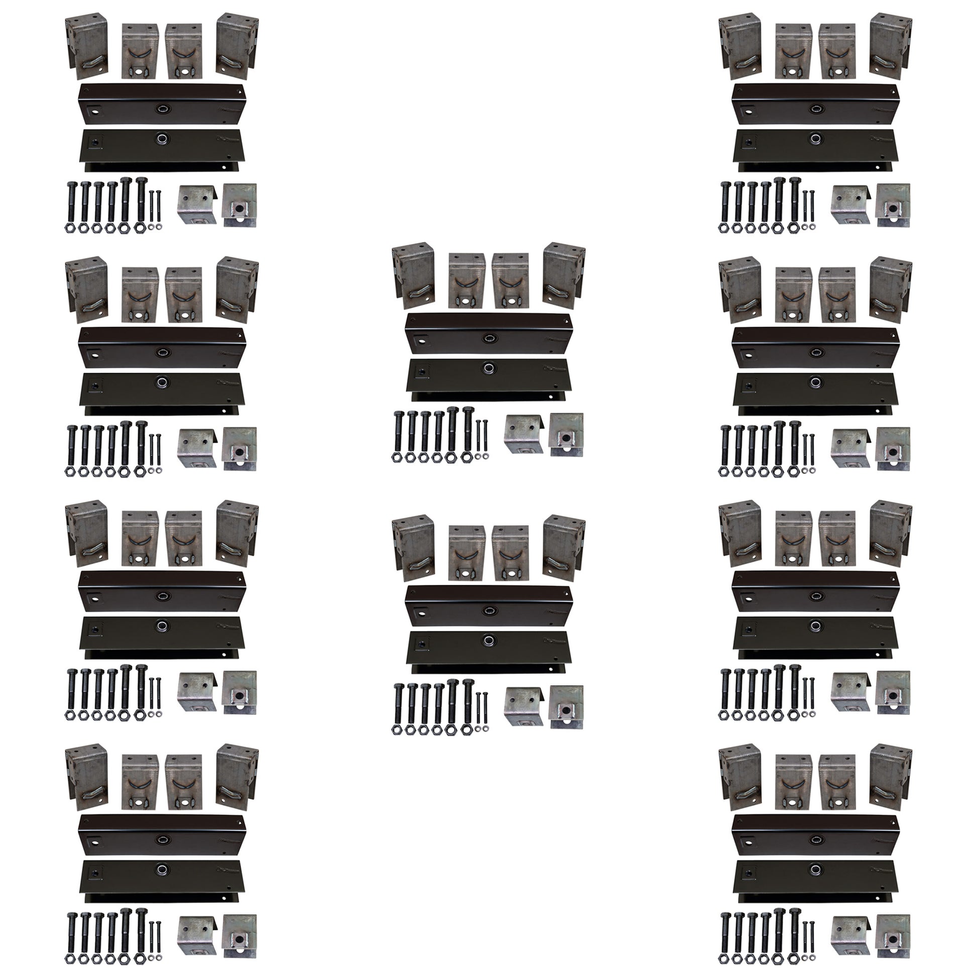 Trailer Tandem Slipper Suspension / Hanger Kit for 12000 - 16000 lb axles