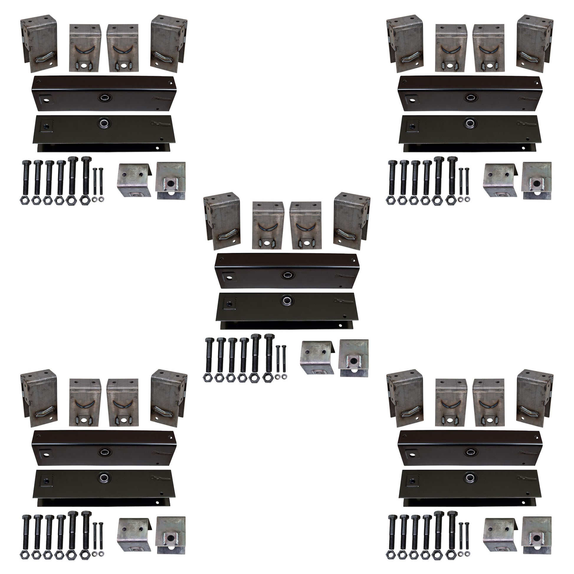 Trailer Tandem Slipper Suspension / Hanger Kit for 12000 - 16000 lb axles