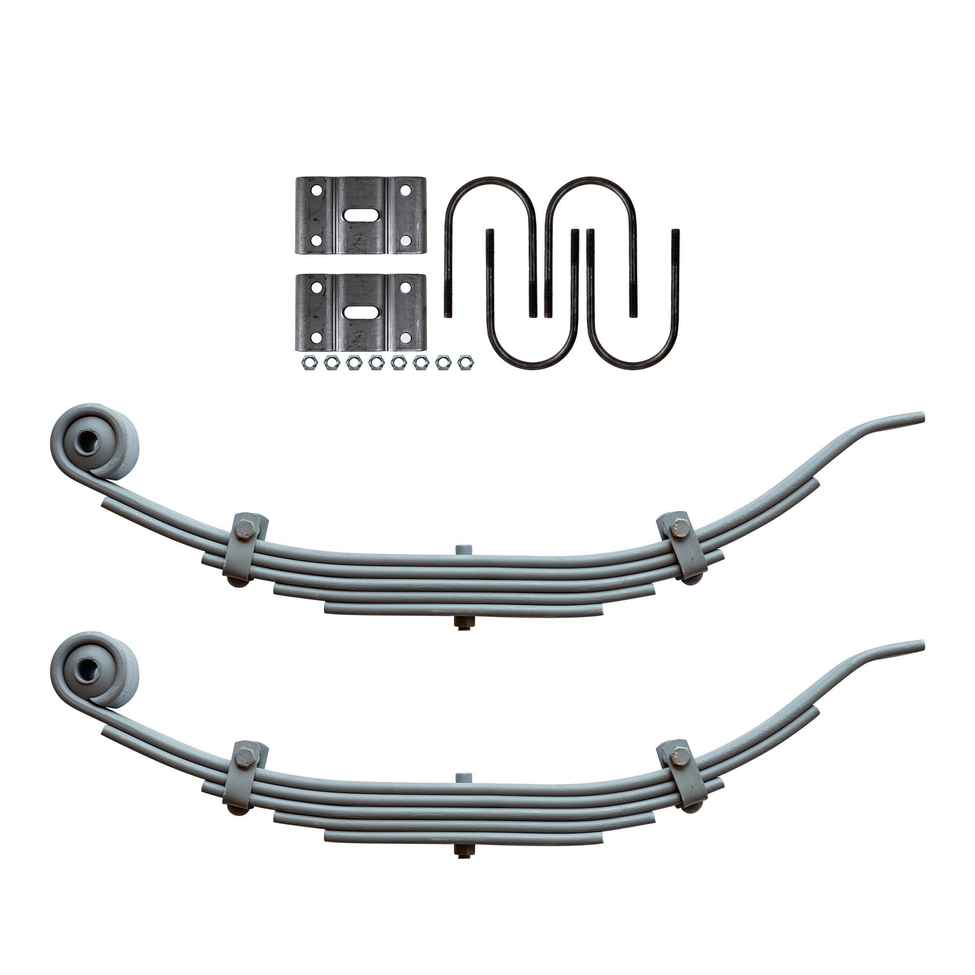 Trailer 5 Leaf Slipper Spring Sus Kit for Tube 10K | Trailer Parts Outlet