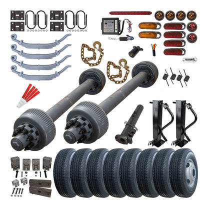 12,000 lb TK Tandem Axle Kit - 24K Capacity (Axle Series)