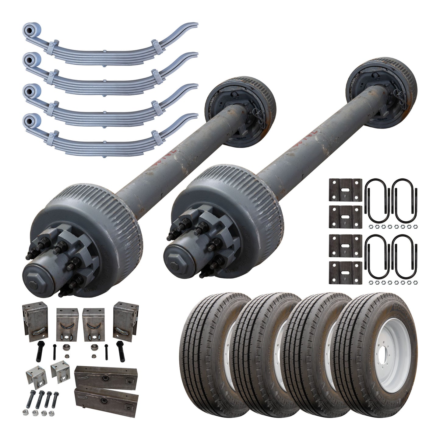 12,000 lb TK Tandem Axle Kit - 24K Capacity (Axle Series)