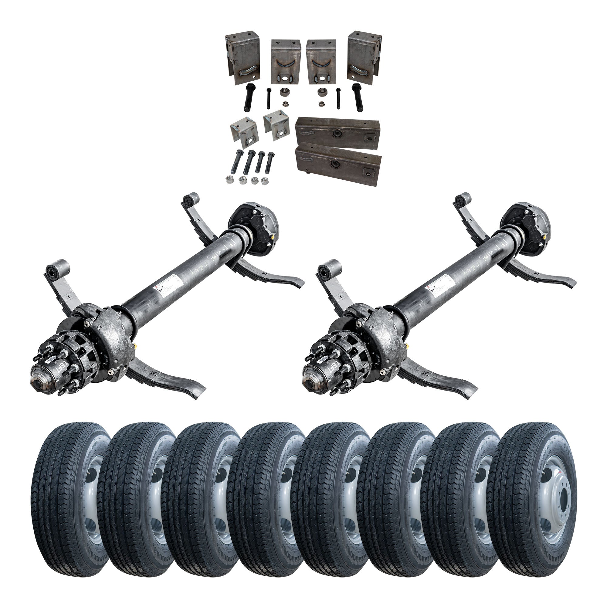 3500 lb Drop Trailer Axles