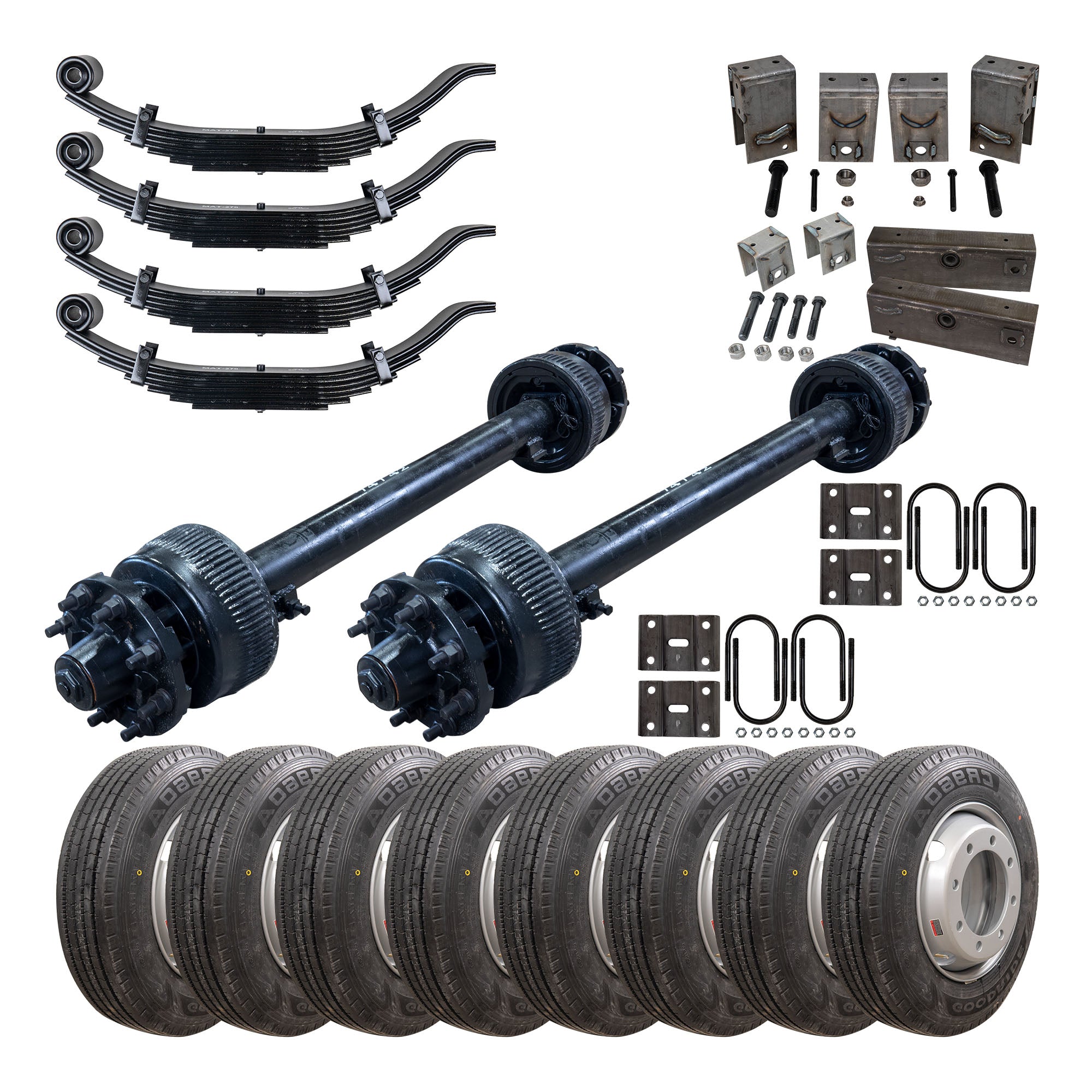 3500 lb Drop Trailer Axles