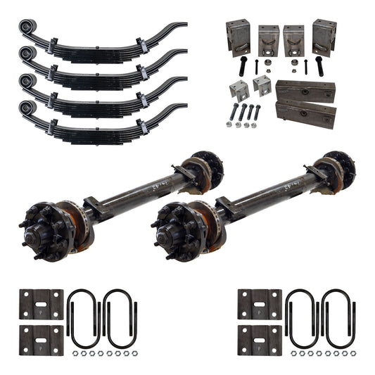 15,000 lb TK Tandem Axle Kit - Hydraulic Brake - 30K Capacity (Axle Series)