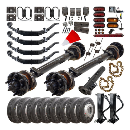 15,000 lb TK Tandem Axle Kit - Hydraulic Brake - 30K Capacity (Axle Series)