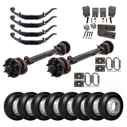 15,000 lb TK Tandem Axle Trailer Kit - Hydraulic Brake - 30K Capacity (Original Series)