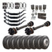 15,000 lb TK Tandem Axle Trailer Kit - Hydraulic Brake - 30K Capacity (Original Series)