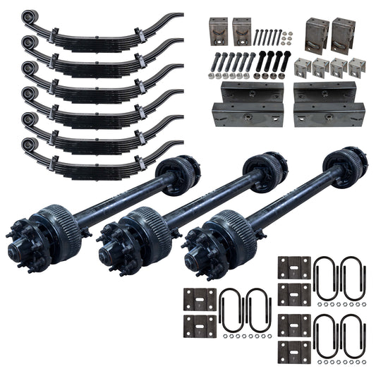15,000 lb TK Triple Axle Kit - 45K Capacity (Axle Series)