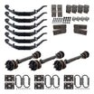 15,000 lb TK Triple Axle Kit - Hydraulic Brake - 45K Capacity (Axle Series)