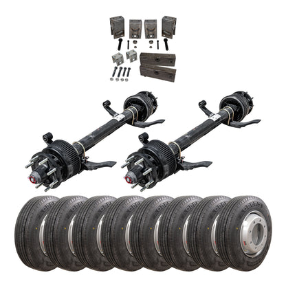 16,000 lb Lippert Tandem TK Axle Kit - 32K Capacity (Axle Series)