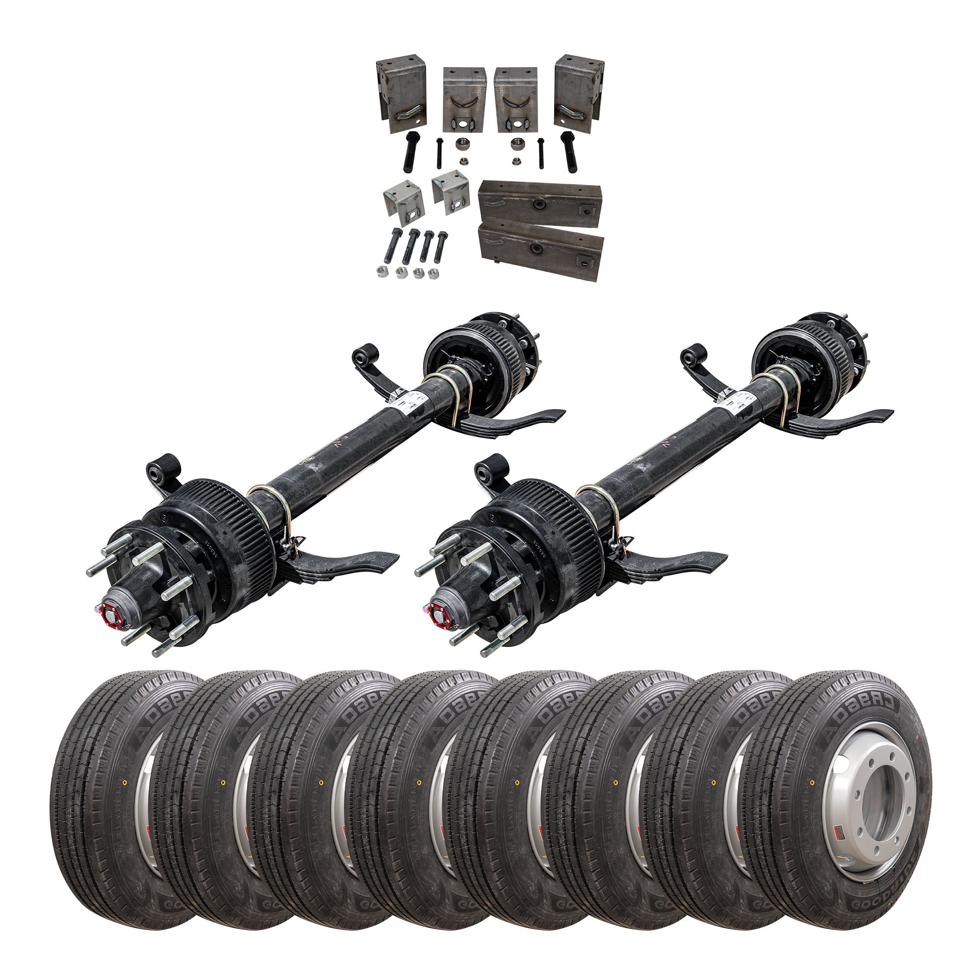 3500 lb Drop Trailer Axles