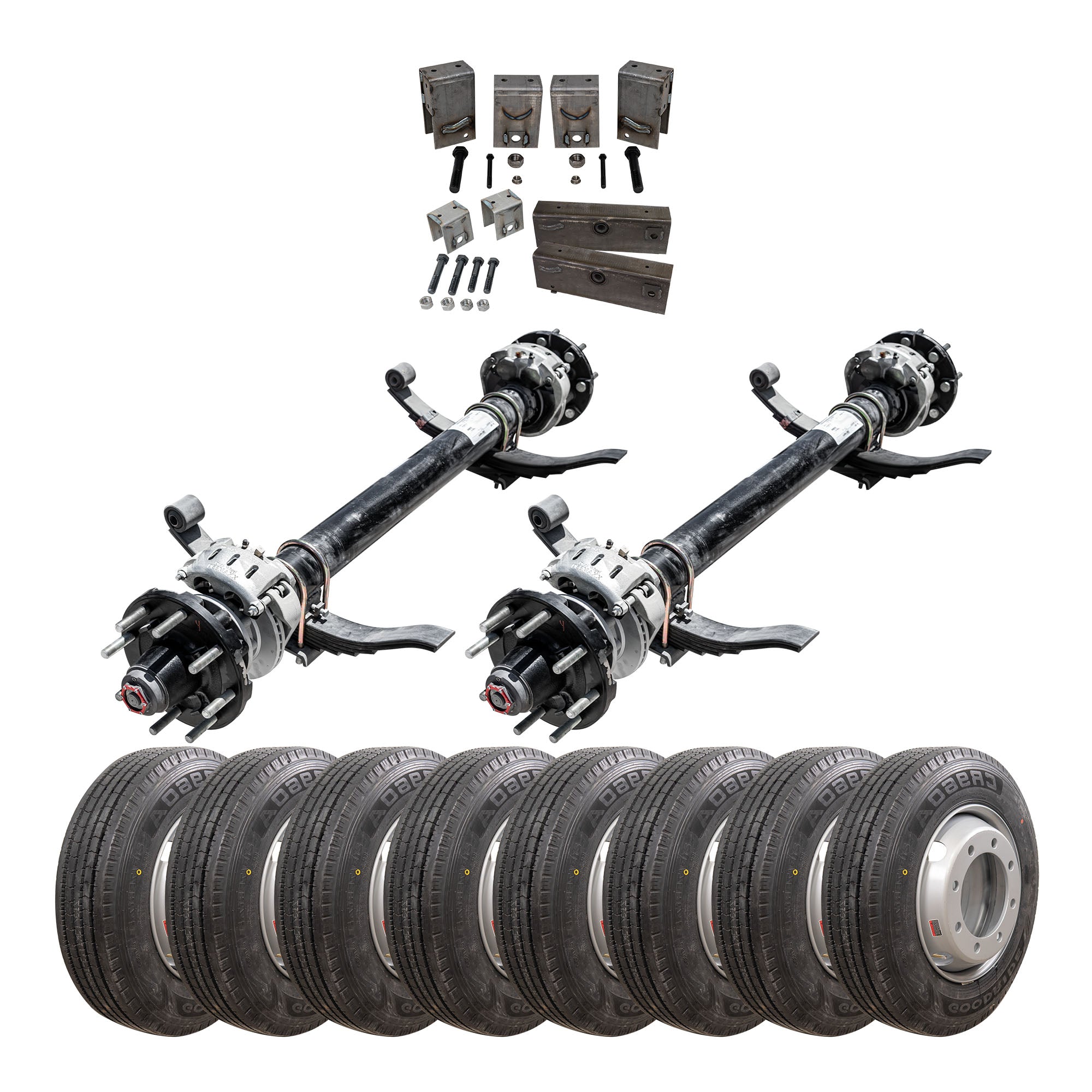 3500 lb Drop Trailer Axles