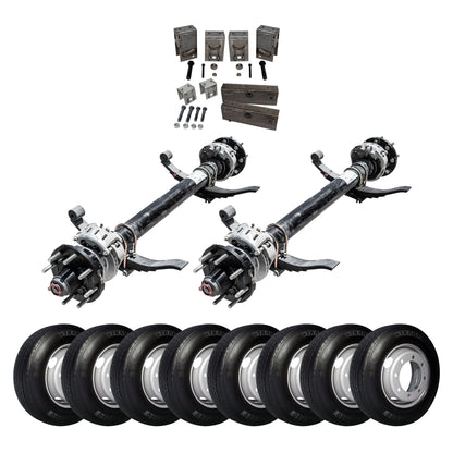 16,000 lb Lippert Tandem TK Axle Hydraulic TK Trailer kit - 32K Capacity (Original Series)