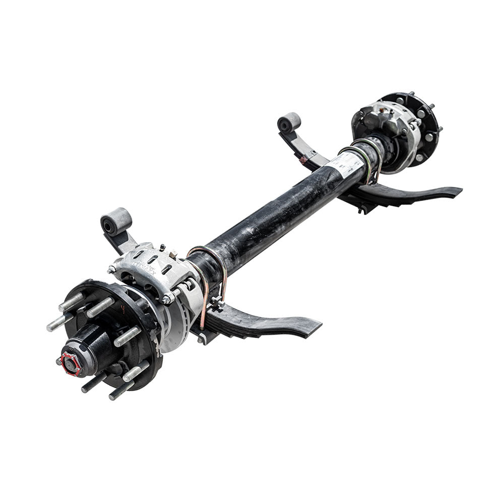 16k Lippert Trailer Axle - Sprung - 16000 lb Hydraulic Disc Brake 8 lug- Single 