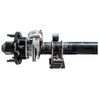 16k Lippert Trailer Axle - Sprung - 16000 lb Hydraulic Disc Brake 8 lug