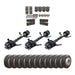 16,000 lb Lippert Triple TK Axle Trailer kit - 48K Capacity (Original Series)