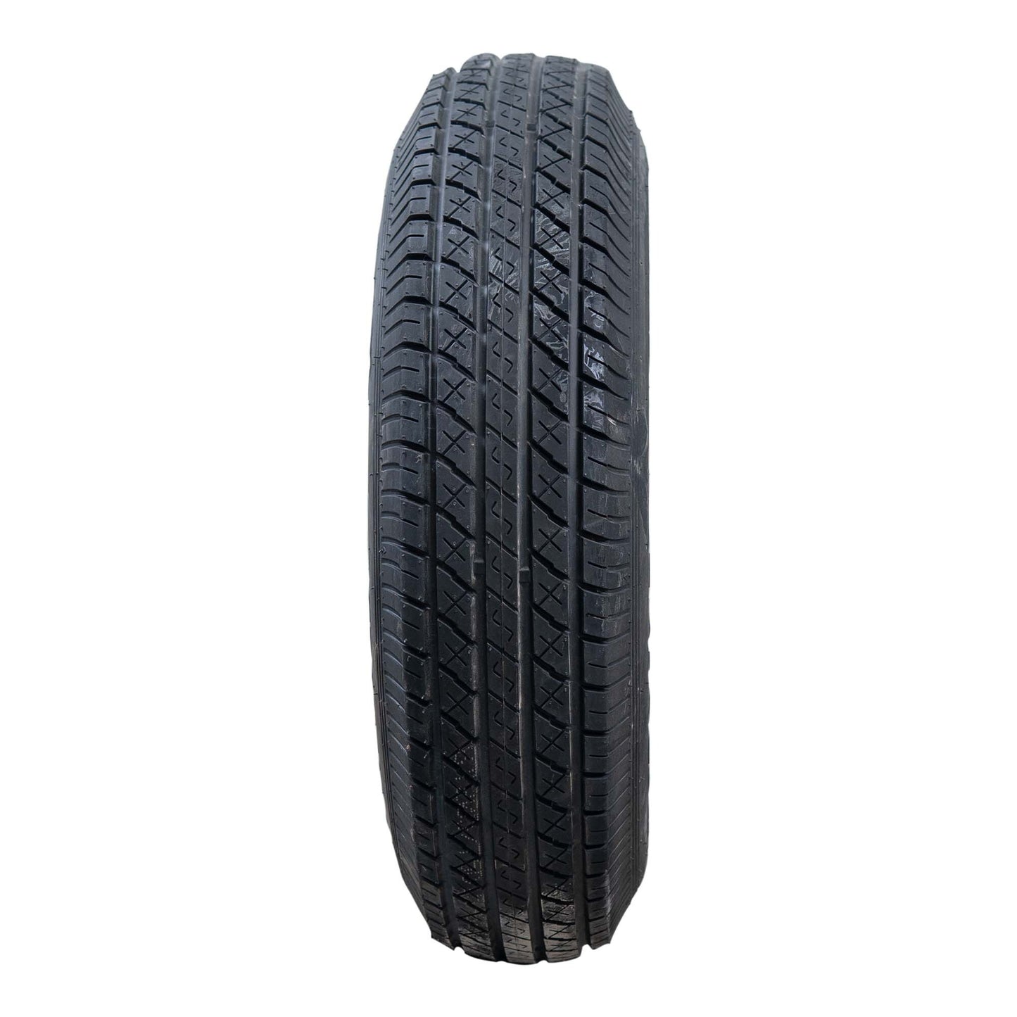 Goodride 15" 6 ply Bias Trailer Tire & Wheel - ST 205/75D15 5x4.5 Lug (Silver Mod)