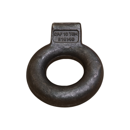 20K - 10 Ton Pintle Ring Trailer Coupler - Top View