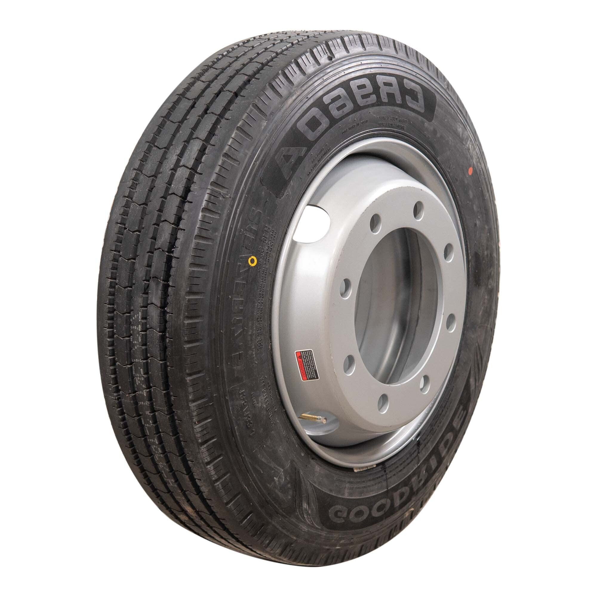 Taskmaster 17.5 Tire With 8lug Wheel | Trailer Parts Outlet