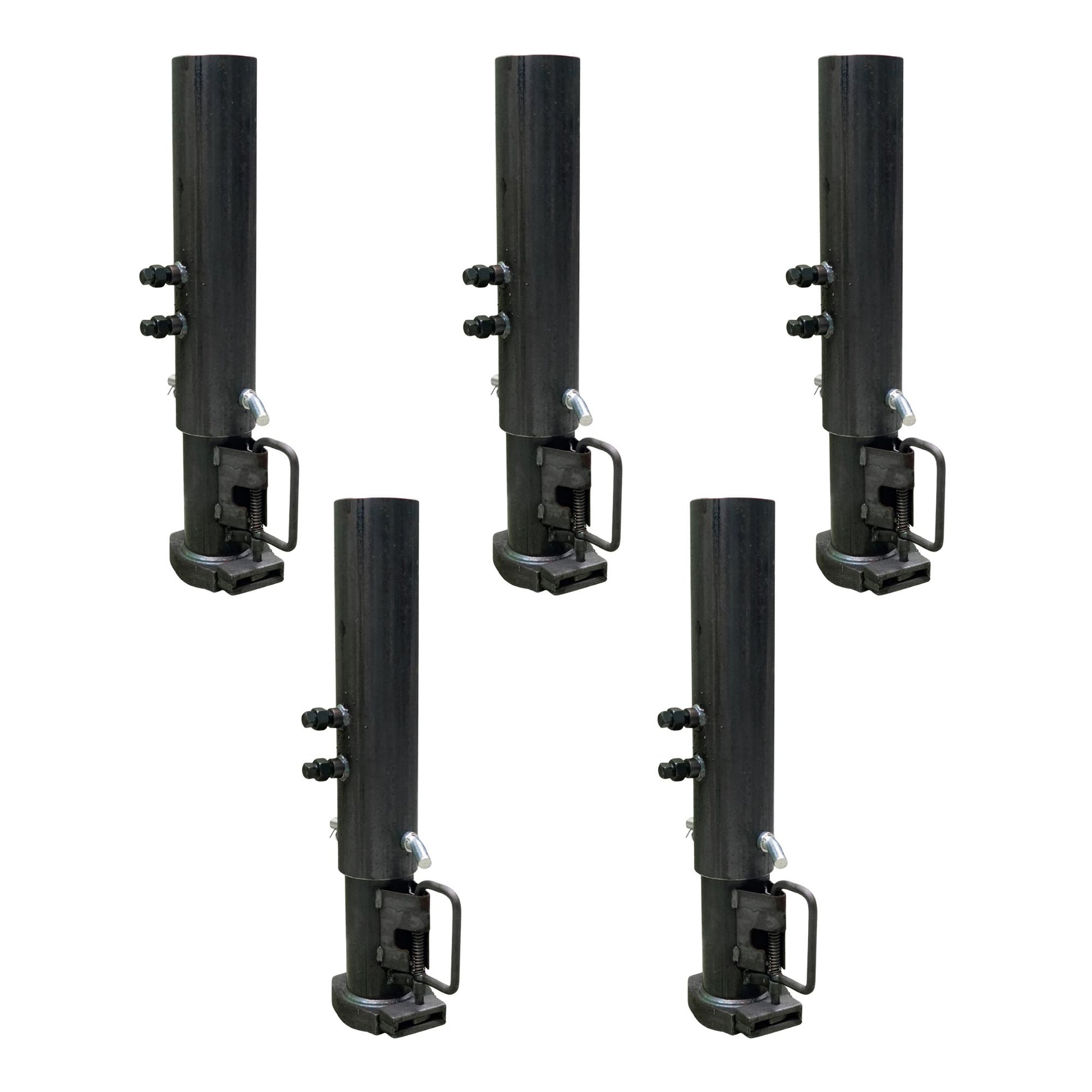 25k Gooseneck Trailer Coupler - 25000 lb Adjustable Round 2 5/16 - Bulk (5 pc)