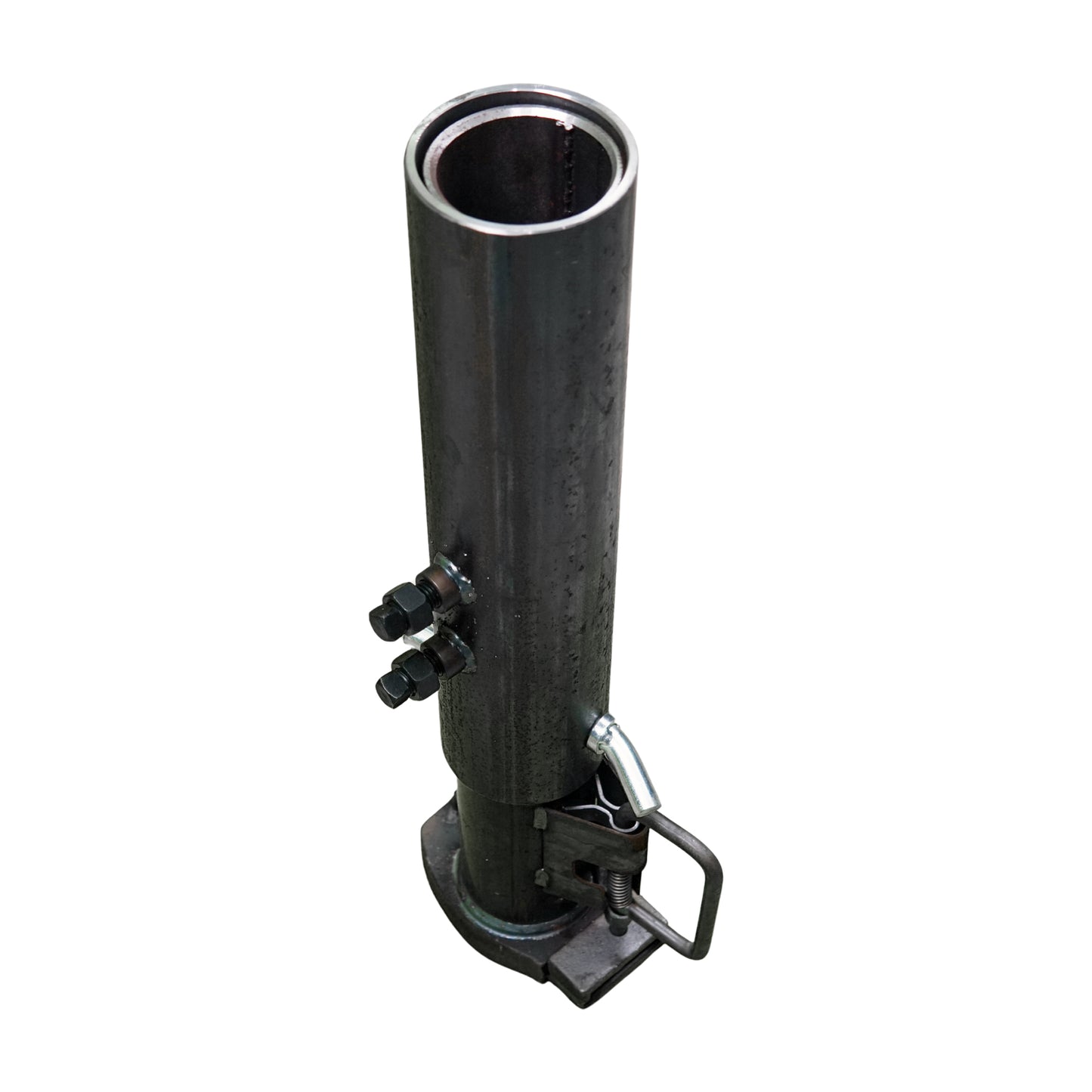 25k Gooseneck Trailer Coupler - 25000 lb Adjustable Round 2 5/16 - Top View