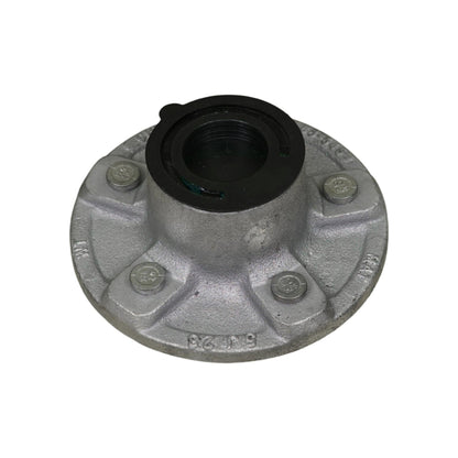 3500 lb Galvanized Trailer Axle Hub – Pre-Greased – 5 on 4.5" – Complete Hub Kit.