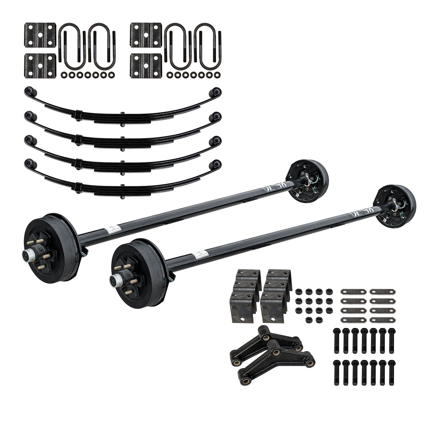 3500 lb TK Light Duty Tandem Axle Kit - 7K Capacity (Axle Series)