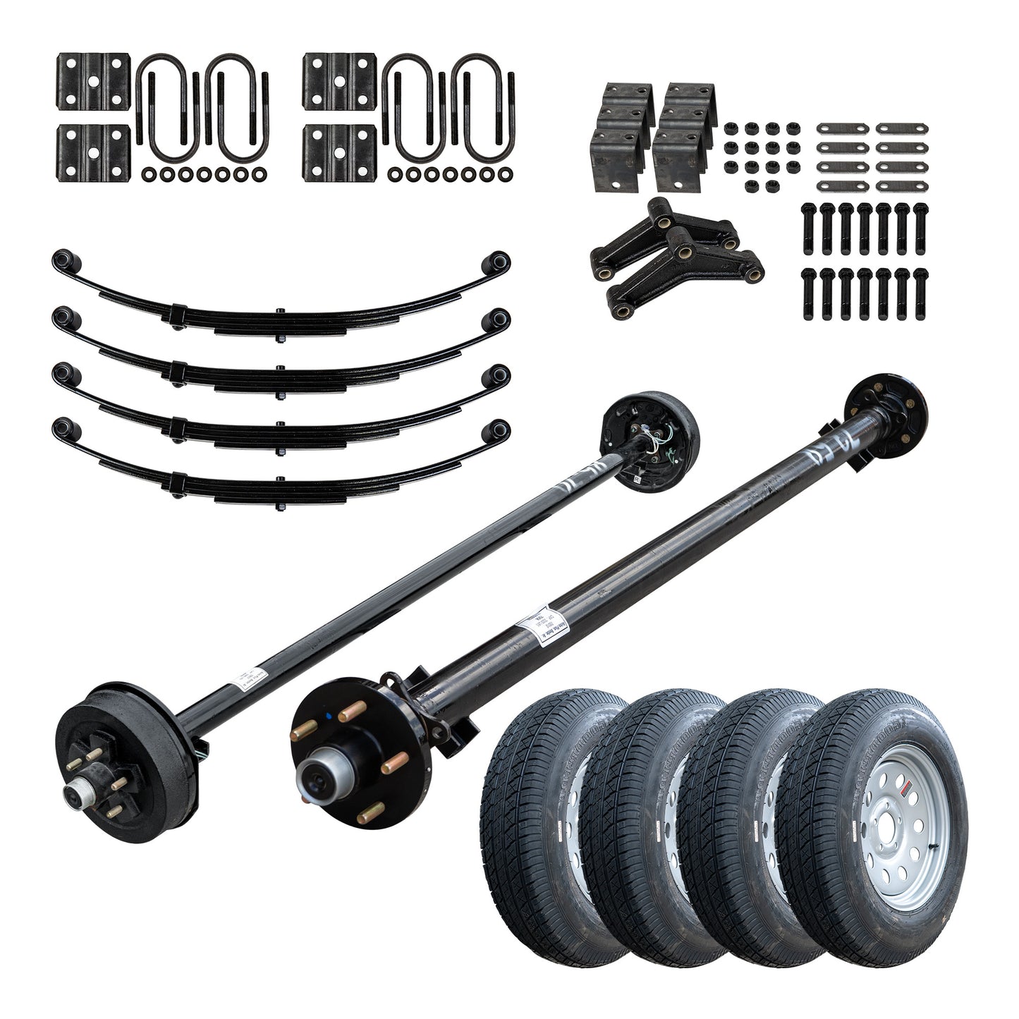 3500 lb TK Light Duty Tandem Axle Kit - 7K Capacity (Axle Series)