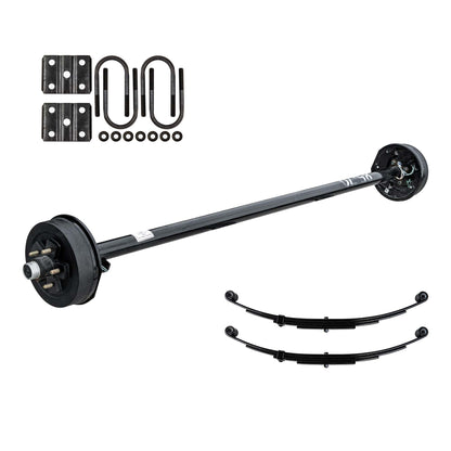 3.5k TK Trailer Axle - 3500 lb Electric Brake 5 lug - Dexter Compatible