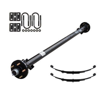 3.5k TK Trailer Axle - 3500 lb Idler 5 lug - Dexter Compatible