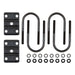9/16" Trailer U-bolt kit for 3" Tube 5200 - 7000 lb Axles - The Trailer Parts Outlet