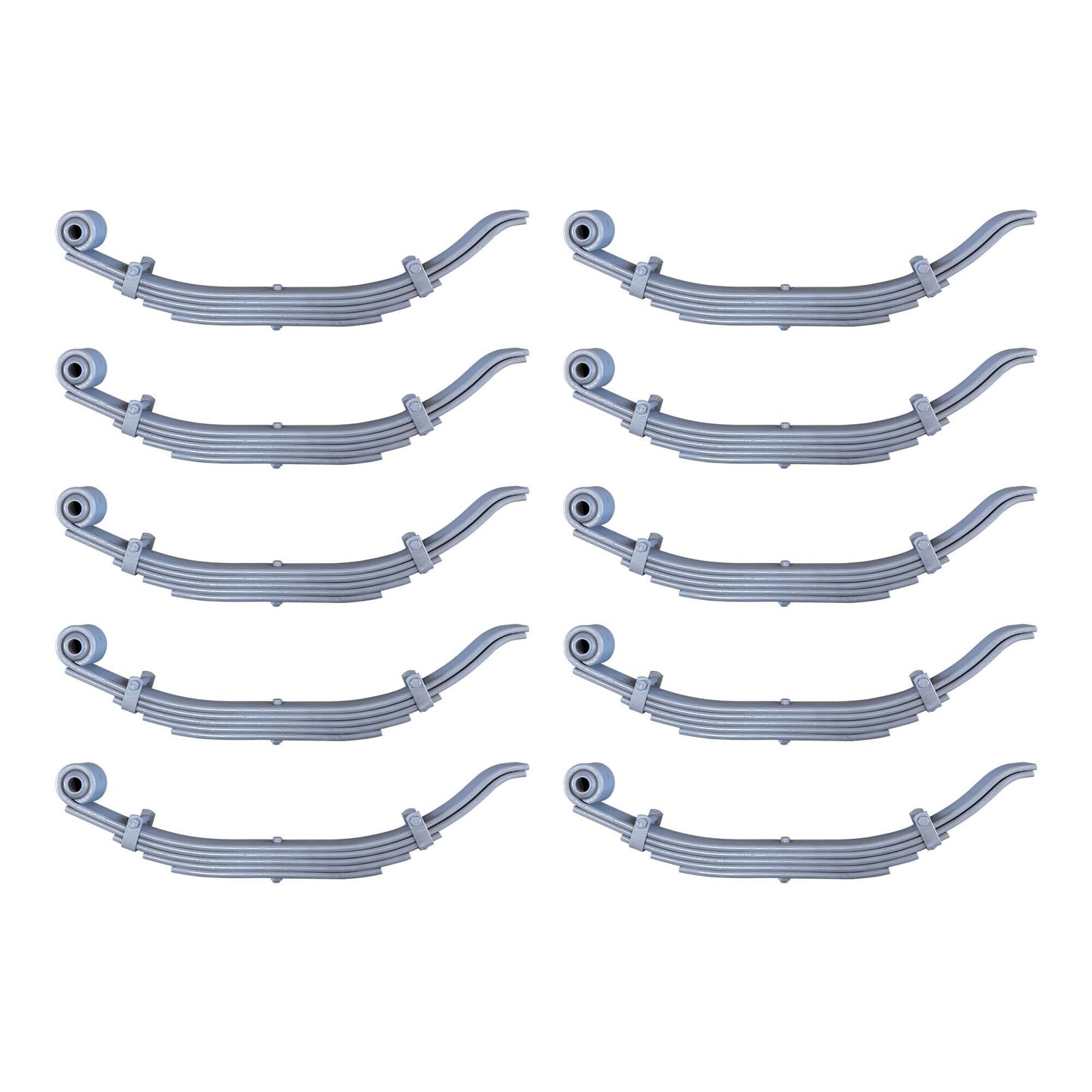 6 hojas de 30" x 3" de ancho para remolque de alta resistencia para ejes de 12000 lb 