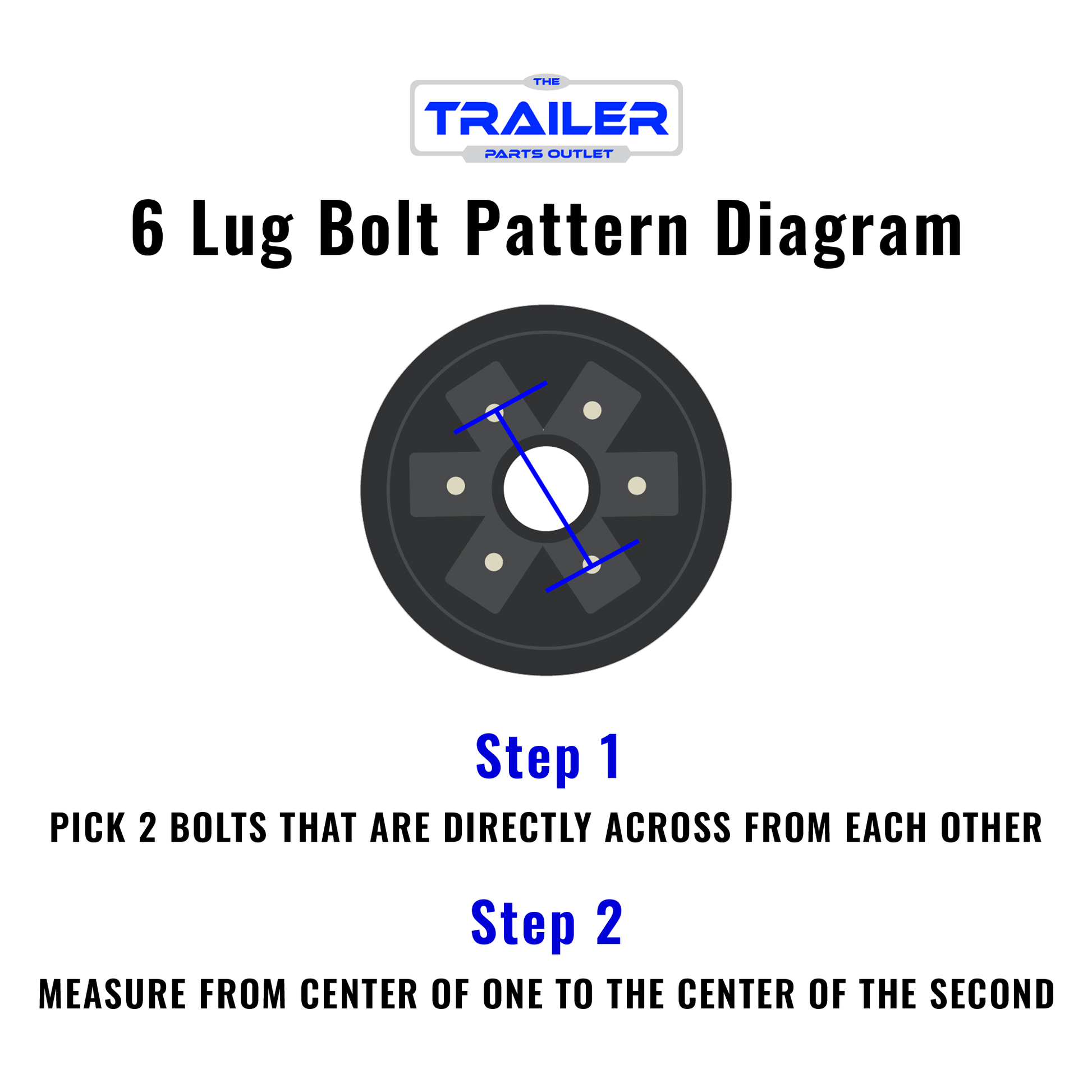 6 Lug Bolt Pattern Diagram