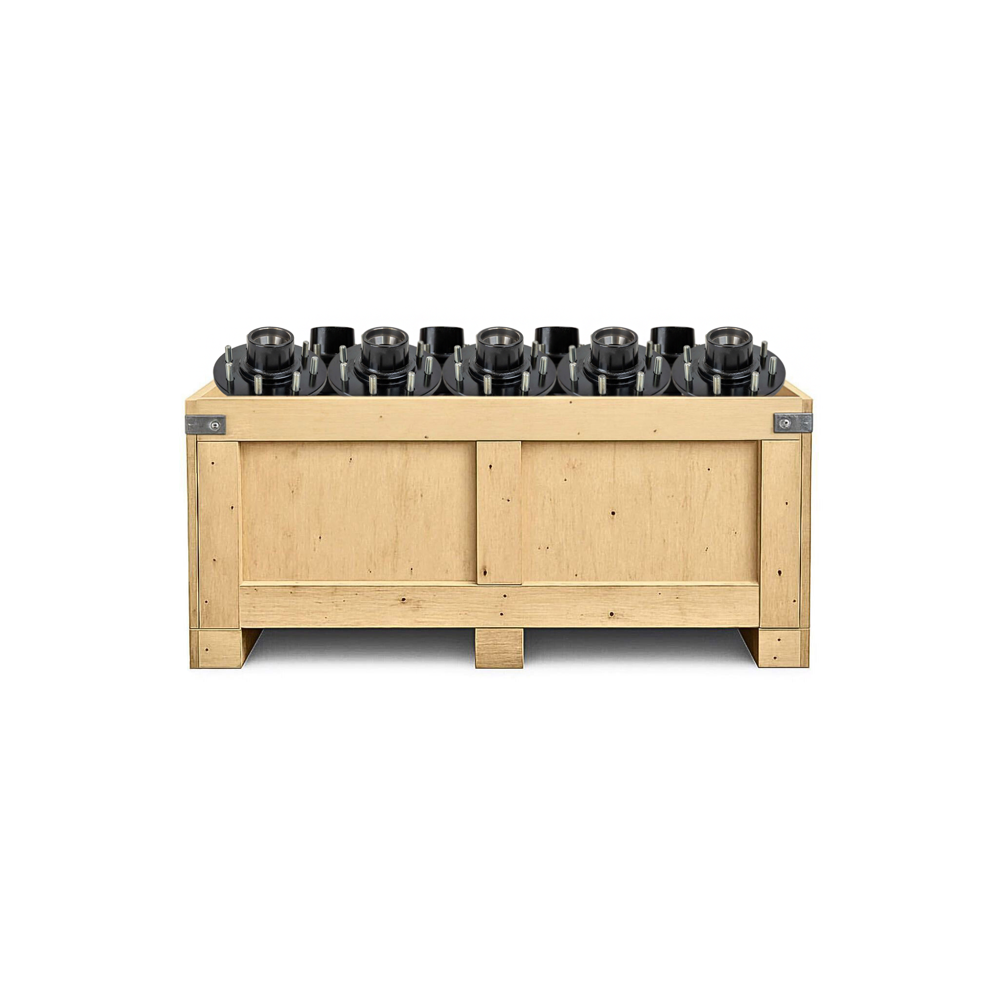 7k Half Crate Trailer Axle Idler Hub - 8 Lug Bolt Pattern