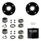 2000 lb Idler Trailer Axle Service Kit - 2k Capacity - 4 Lug Bolt Pattern
