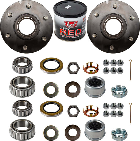 6000 lb Trailer Idler Axle TK Service Kit - 6k Capacity - The Trailer Parts Outlet