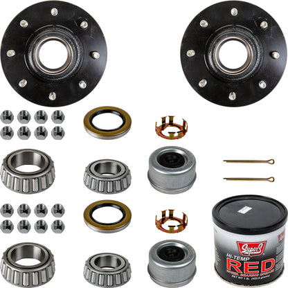 6-7k Trailer Axle Hub - 8 Lug - The Trailer Parts Outlet