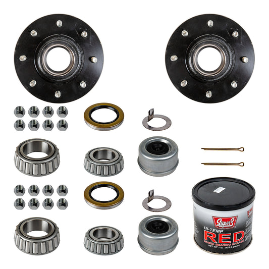 Kit de servicio TK de eje loco de remolque de 7000 lb - Capacidad de 7k 