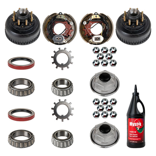 Kit de servicio TK de freno eléctrico para eje de remolque GD de 10,000 lb - Capacidad de 10 k (nuevo estilo) 