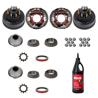 Complete Axle Service/Repair Kit for 10,000 lb Hydraulic Trailer Axles