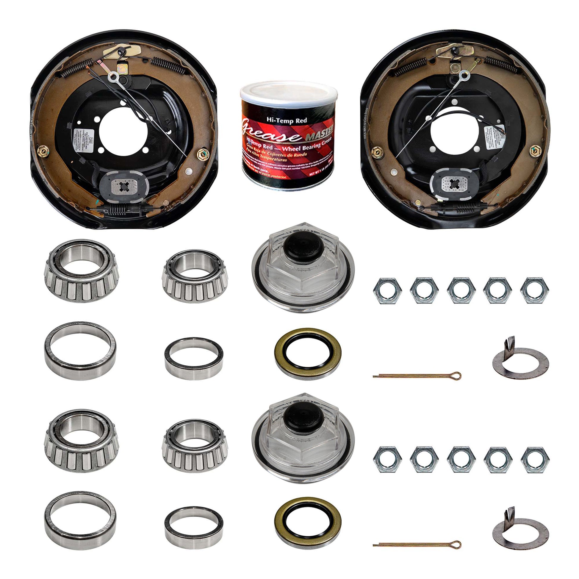 8000 lb Complete Hybrid Brake Replacement Kit