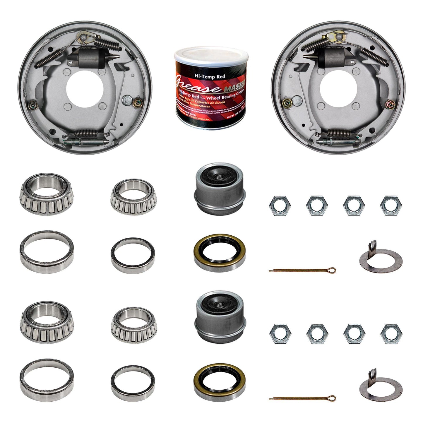 3500 lb trailer axle repair kit - hydraulic brake series