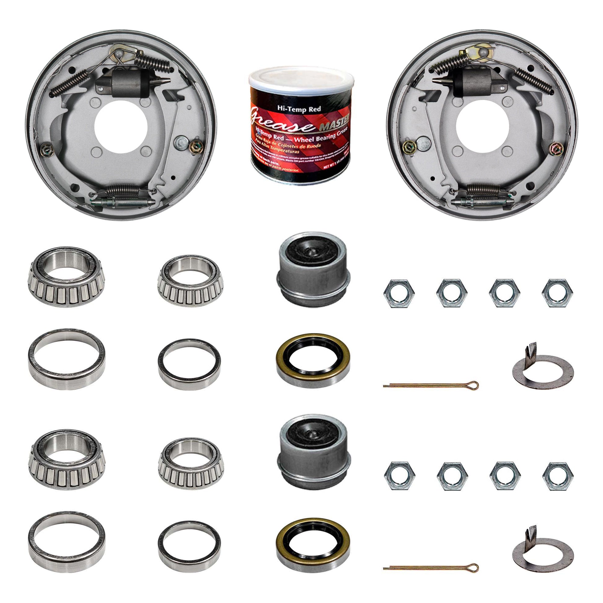 3500 lb trailer axle repair kit - hydraulic brake series