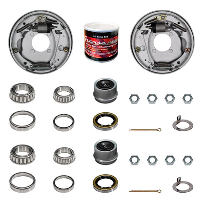 3500 lb trailer axle repair kit - hydraulic brake series