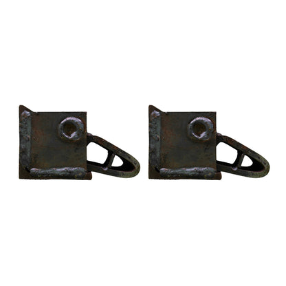 Weld-On Dump Trailer Pivot Hinge - Set of 2