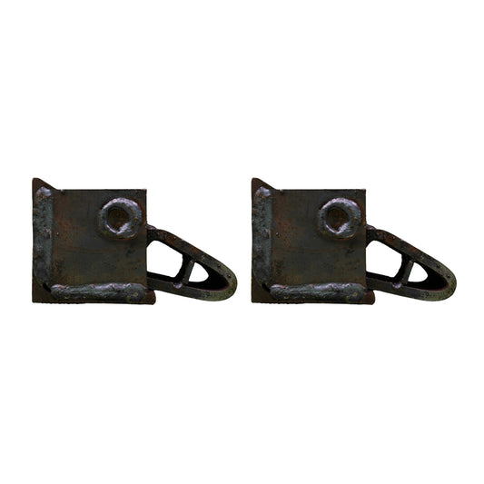 Weld-On Dump Trailer Pivot Hinge - Set of 2