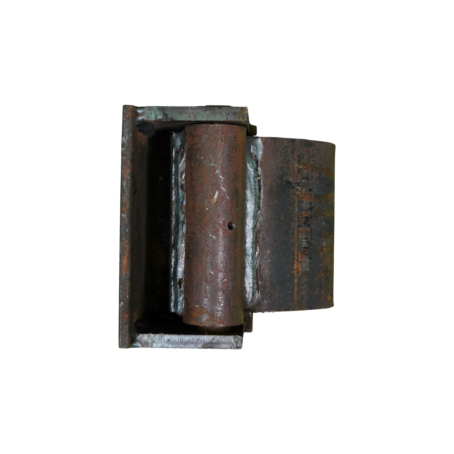 Weld-On Dump Trailer Pivot Hinge - Top View