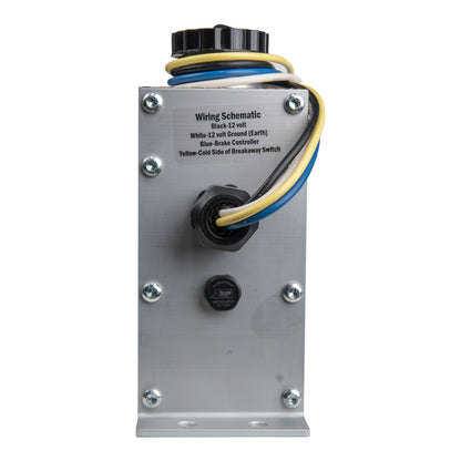 Hydrastar 1000 PSI Electric/Hydraulic Drum Brake Actuator – HS-381-7065 - Front View