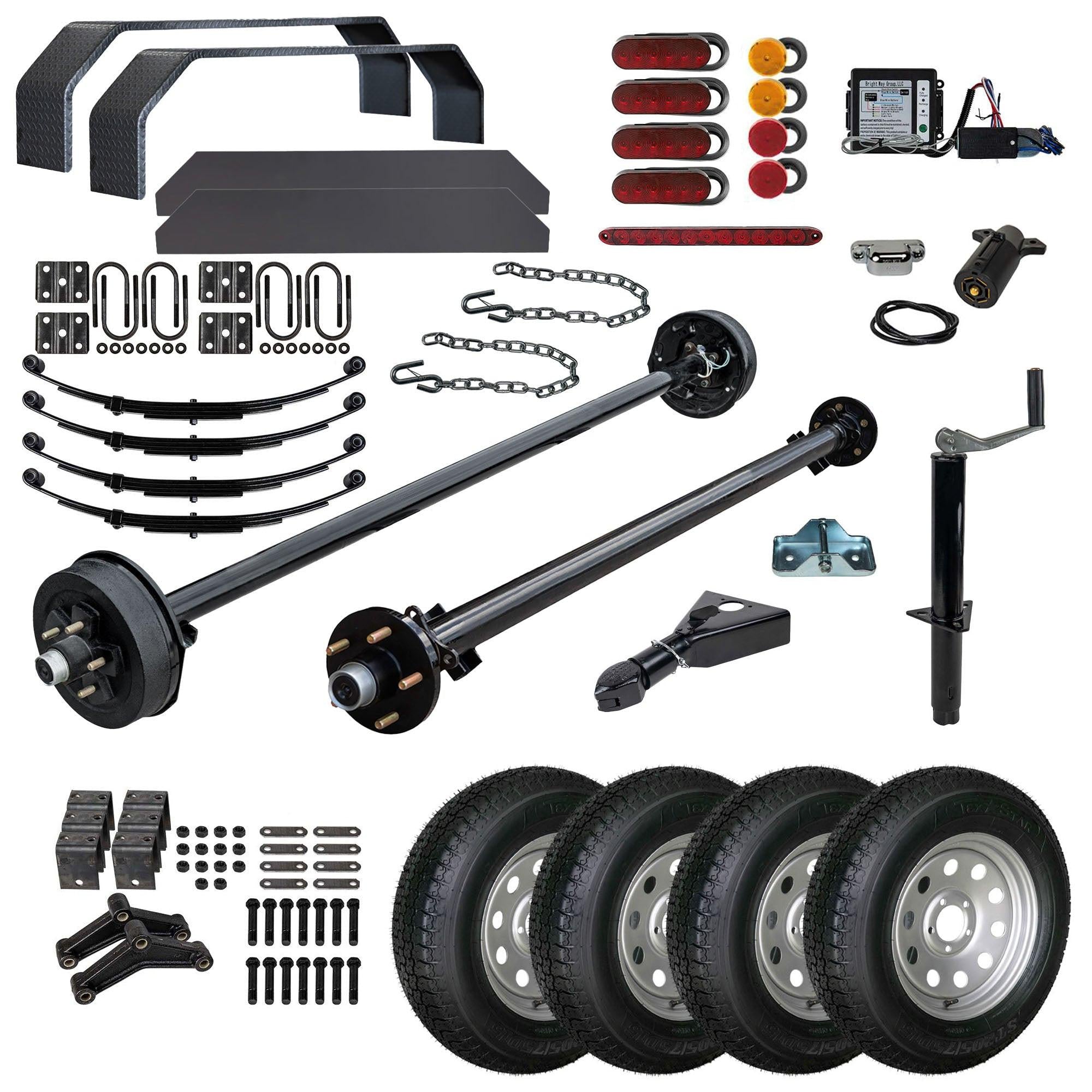 12HR | 2 Horse Tandem Trailer | Trailer Parts Outlet