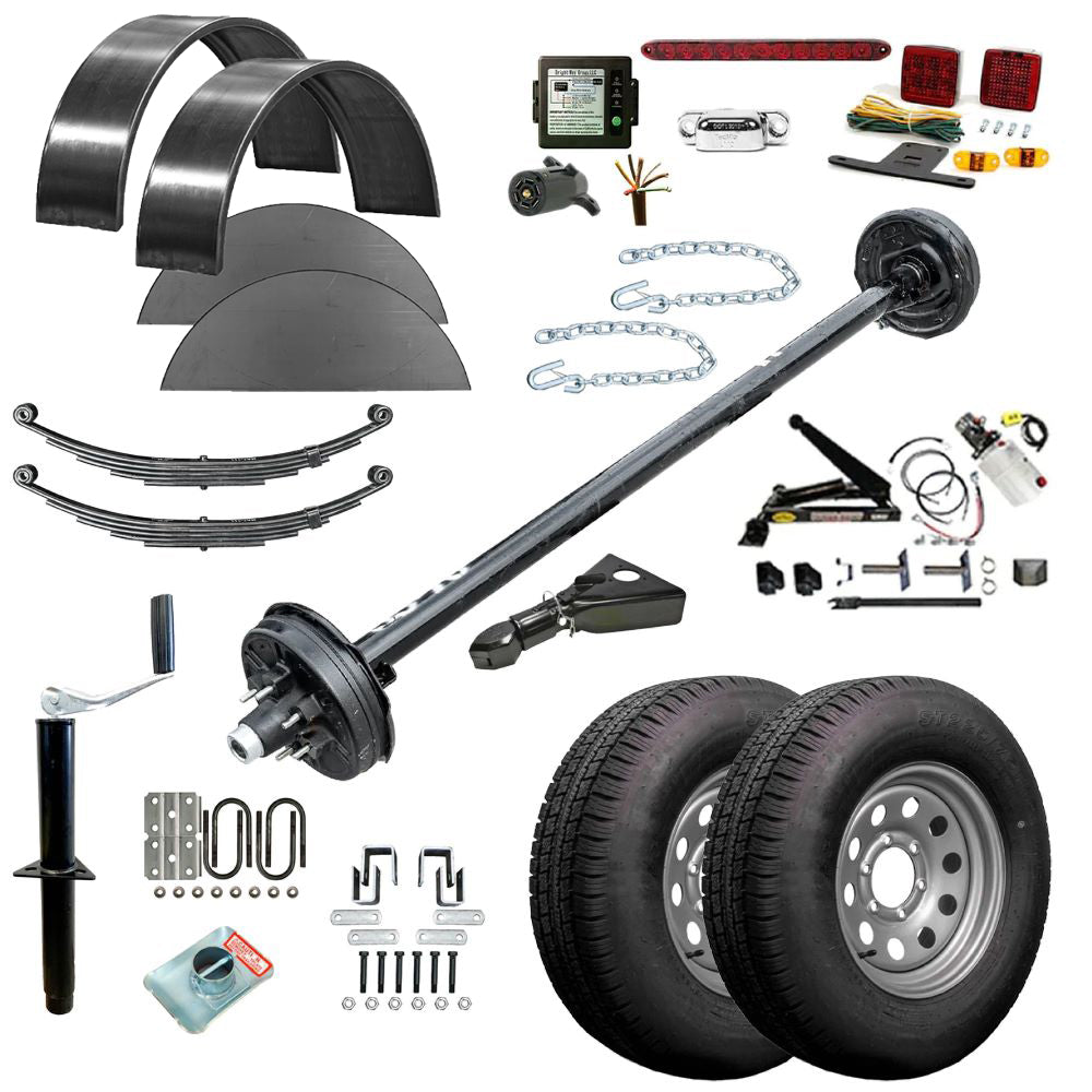 AD08 - Plataforma de descarga de 8' x 5' 3.5K o 5.2K Plan maestro de bricolaje 